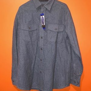 Grizzly mountain flannel chamois shirt